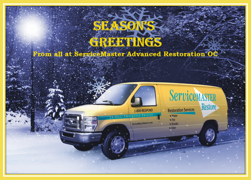 season's greetings from ServiceMaster OC