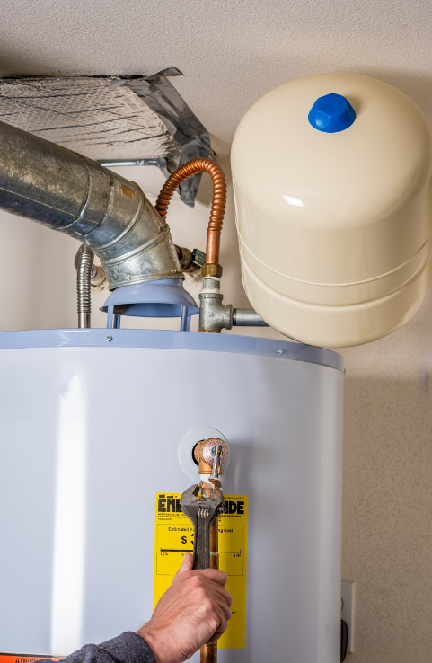 water heater broke